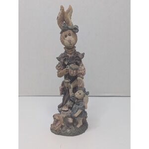 Boyds Bears #2846 Flora Amelia & Eloise Tea Party Easter Spring Folkstone 12E